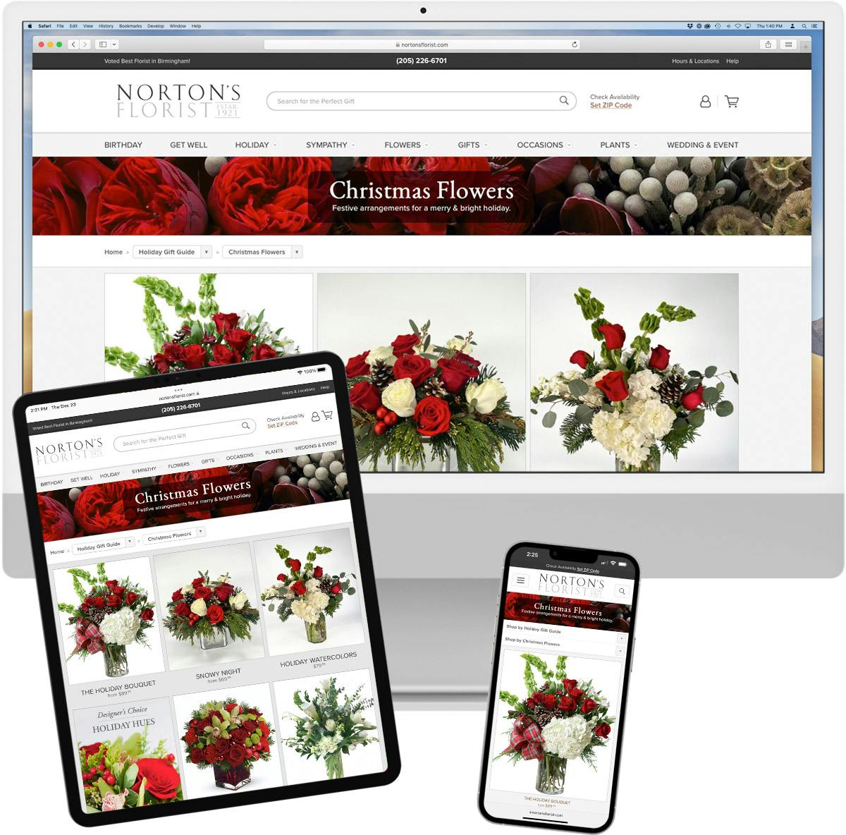 flower shop example site